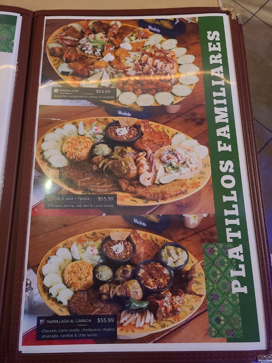 Tacos al Carbón Bar & Grill Menu - Image 2